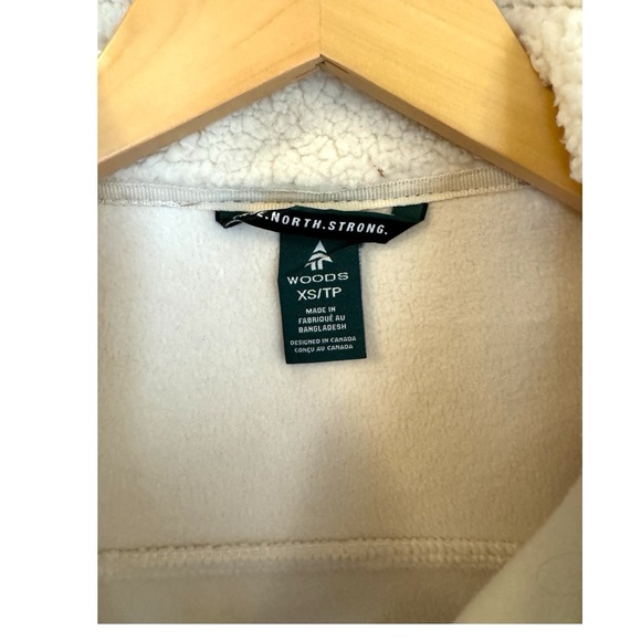 Woods Women’s Erris Sherpa Jacket - XS Soft Fleece Zip Up Sweater - Picture 5 of 12